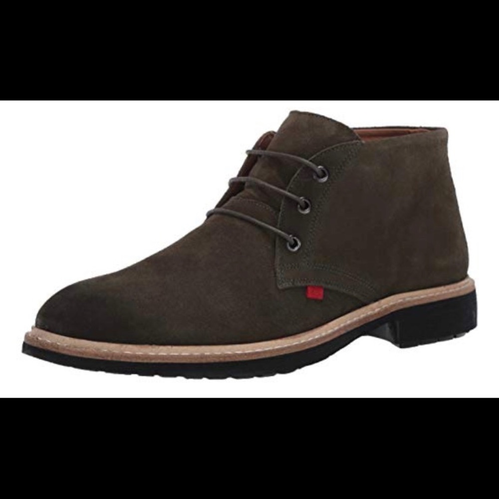 Marc Joseph New York Men's Leather Luxury
Chukka Ankle Boot, Olive Suede, 9 M US
